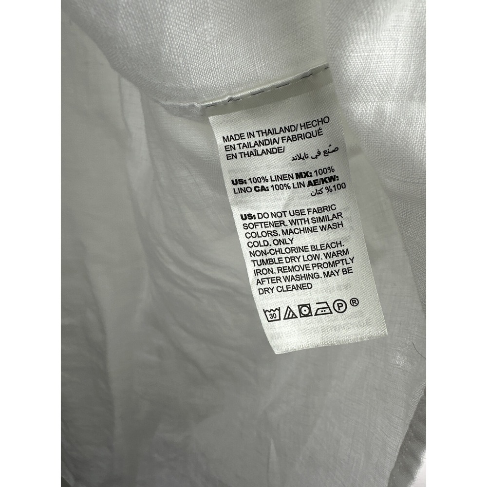 Chico's Bundle of 2 100% Linen No Iron Sleeveless Tunic Tops Plus Size 3 16/18 - Picture 13 of 16